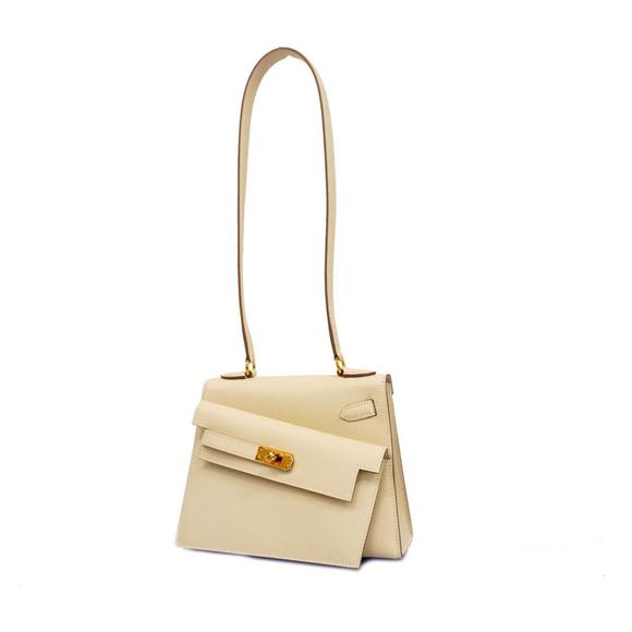 HERMES Handbags - Hermes Shoulder Bag Kelly Chaos 22 B Engraved Epson Cle Gold Hardware Ladies